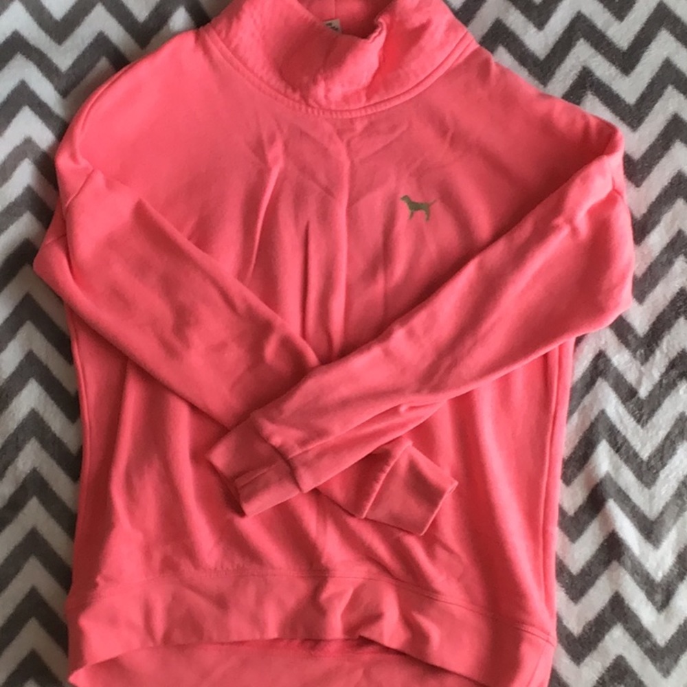 VS Pink cowl neck sweatshirt